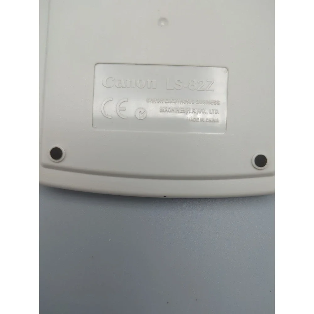 Canon LS82Z Minidesk Calculator Solar and Battery For Parts or not working‎